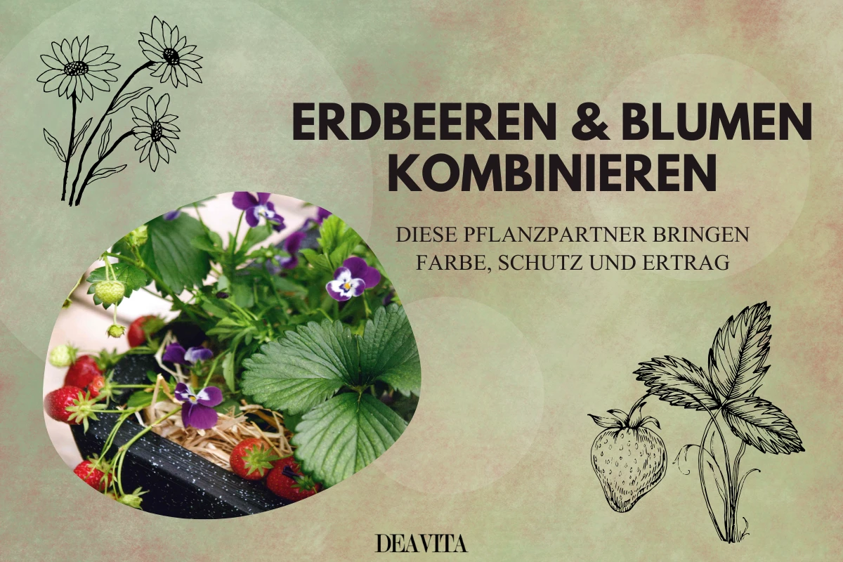 erdbeeren & blumen kombinieren 1