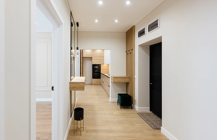 flur ohne tür zum wohnbereich