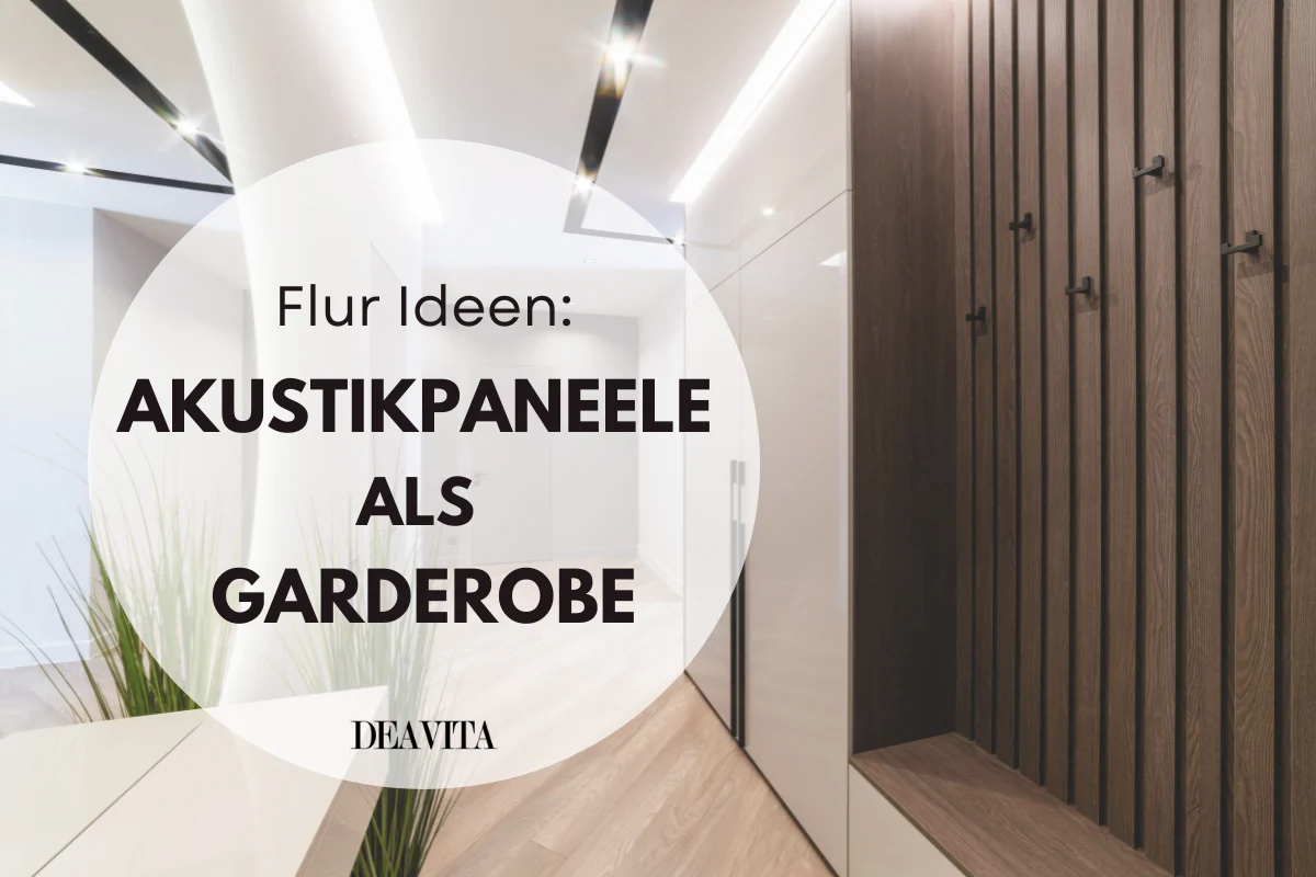 moderne flurideen mit holz akustikpaneelen