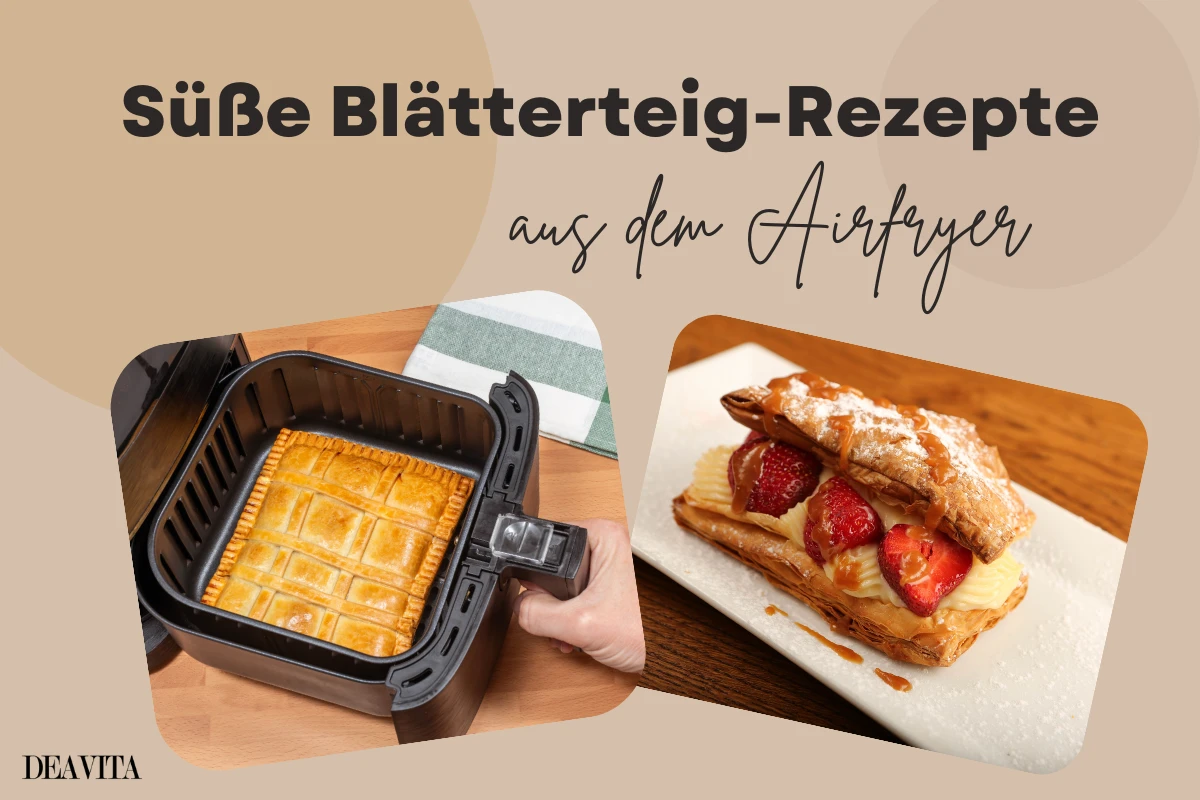 süße blätterteig rezepte aus dem airfryer 1
