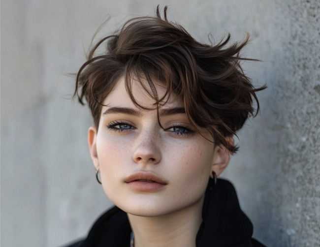 tomboy hairstyle 2025 deavita