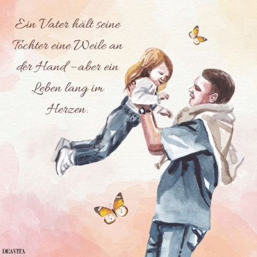 bilder mit vater tochter sprüchen