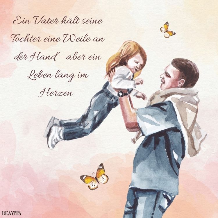 bilder mit vater tochter sprüchen