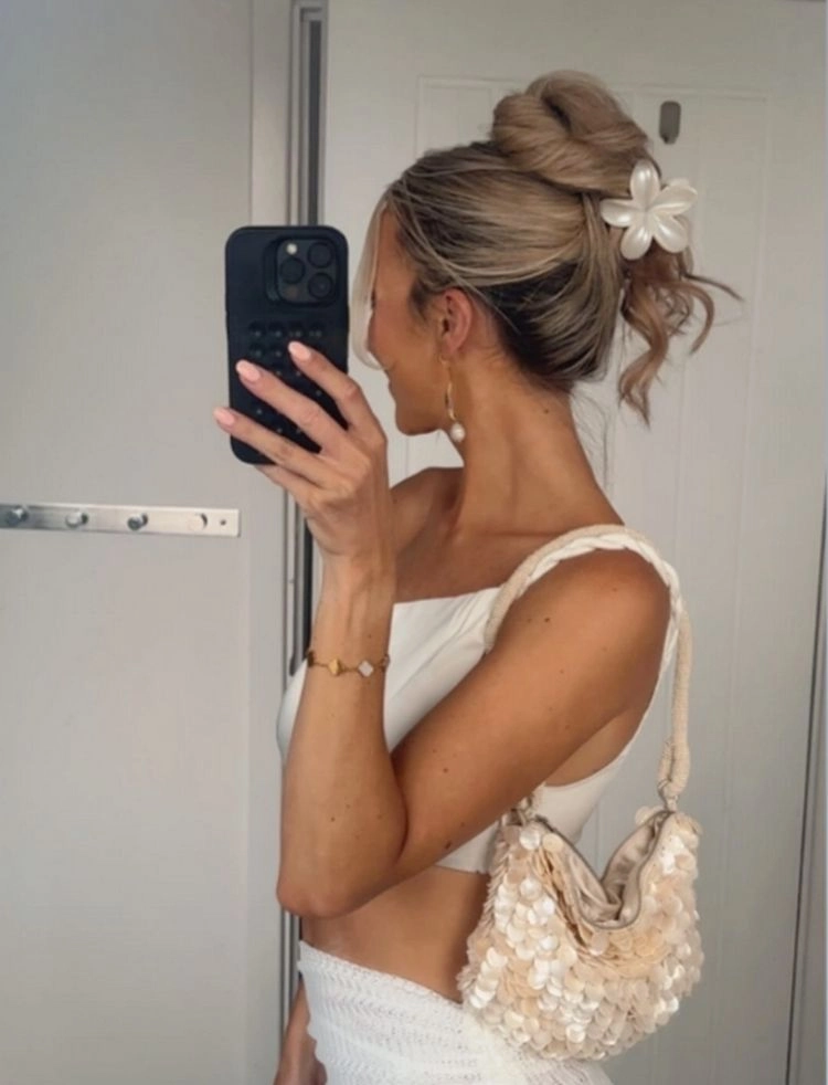 claw clip hacks für dicke lange haare freche und angesagte frisuren