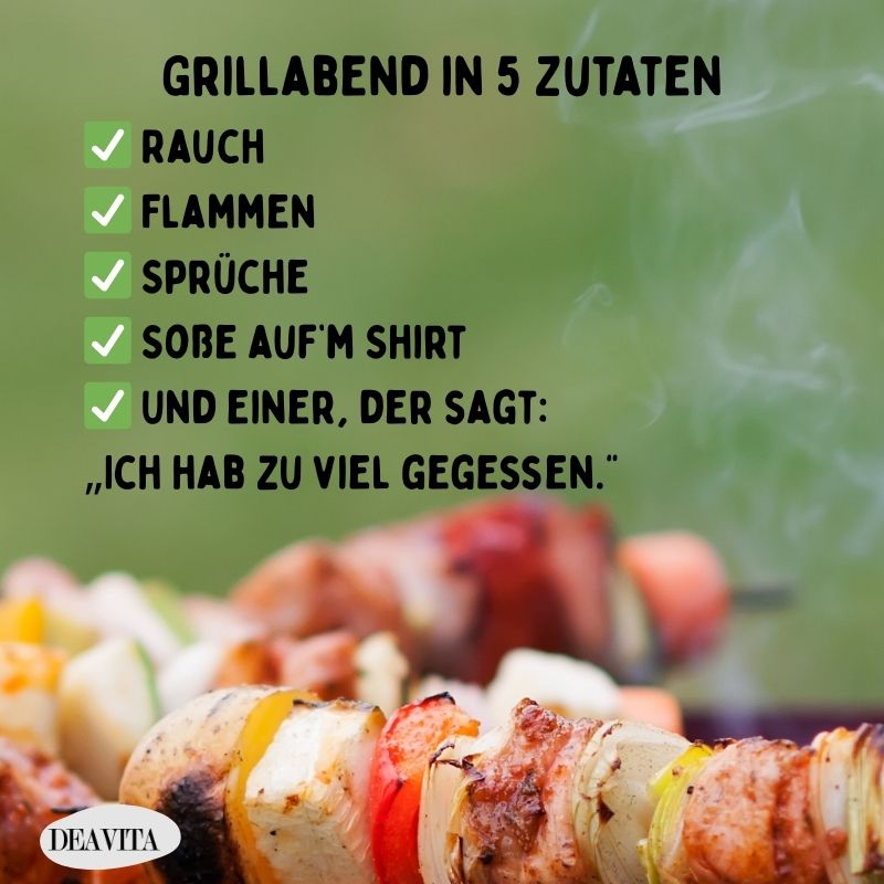 coole sprüche grillen grillabend in 5 zutaten