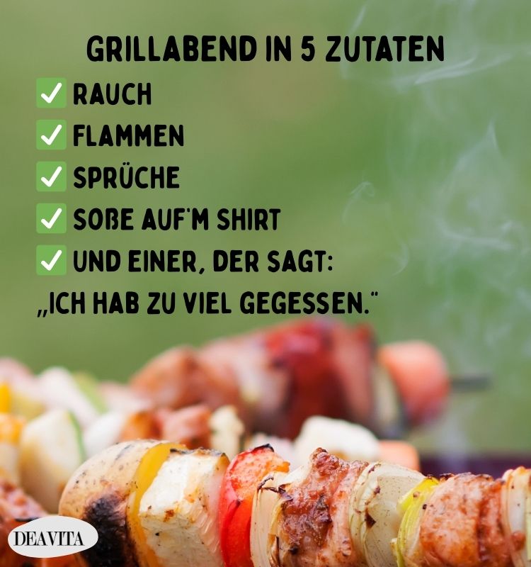 coole sprüche grillen grillabend in 5 zutaten