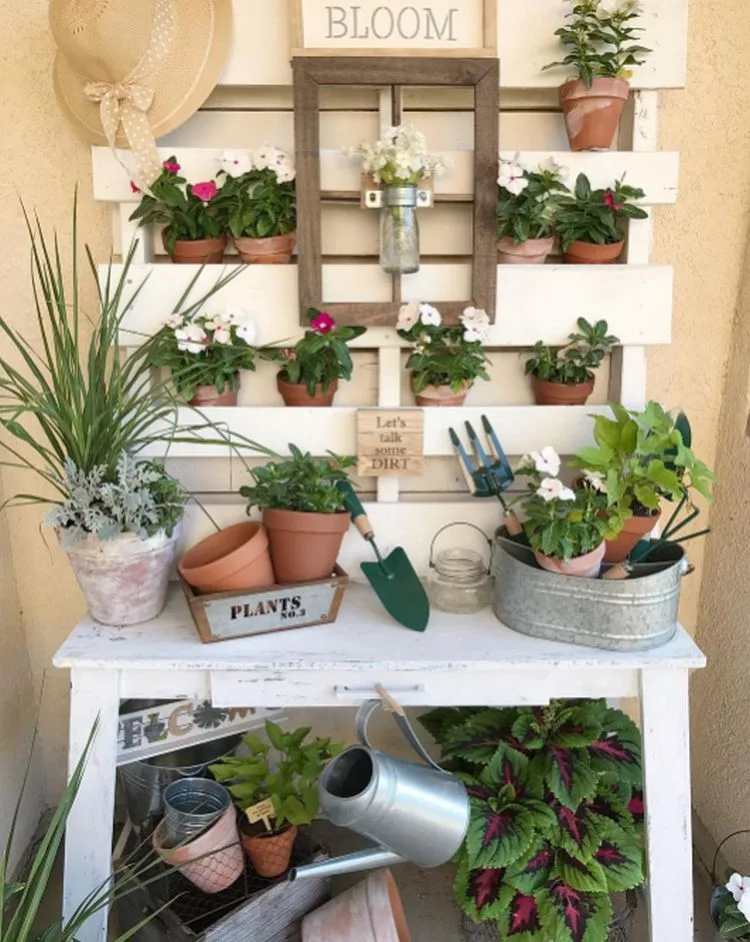 diy pflanztisch aus paletten bauanleitung und tipps