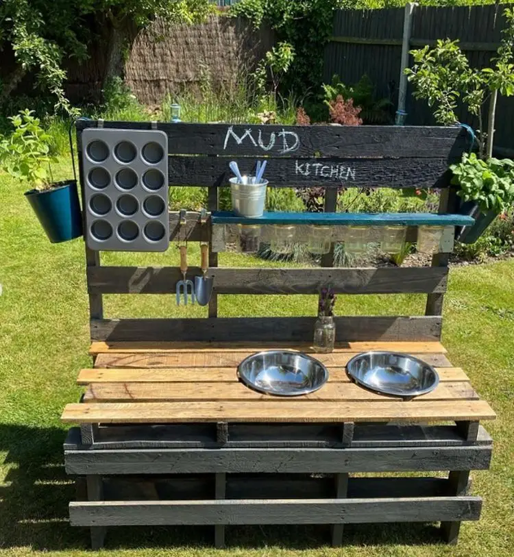diy projekt mit paletten im garten