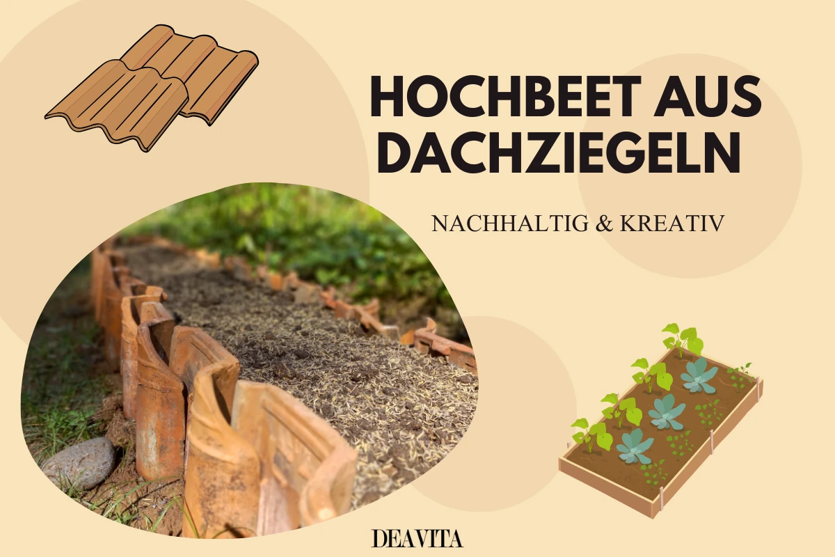 hochbeet aus dachziegeln