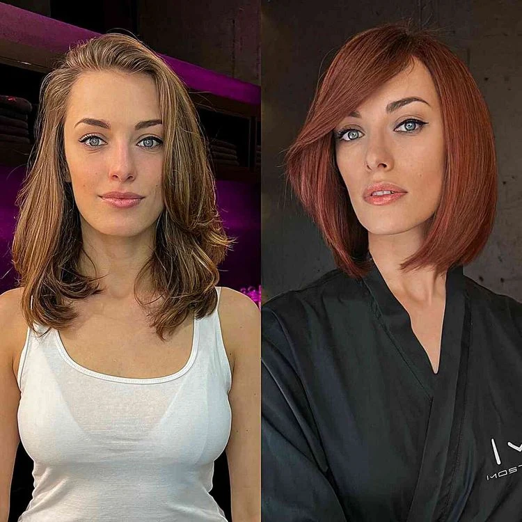 long bob (lob cut) eine der coolsten frisuren 2025