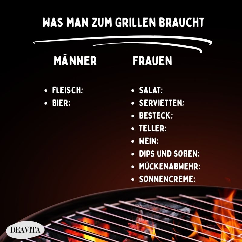 lustige bilder sprüche grillen was man zum grillen braucht