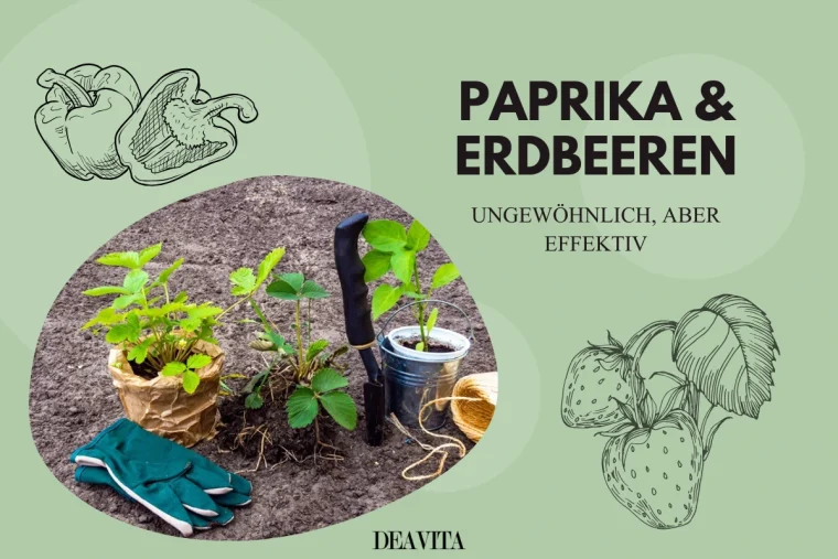 paprika und erdbeeren ungewöhnlich aber effektiv