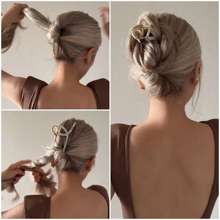 schicke hochsteckfrisur für formelle veranstaltungen