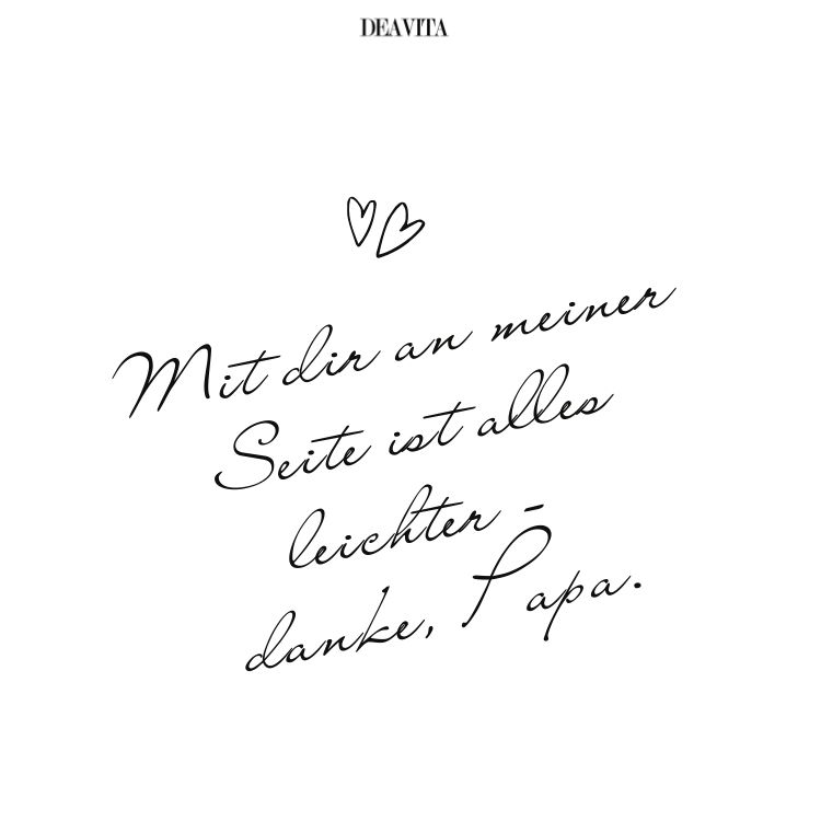 schöne vater sprüche danke sagen