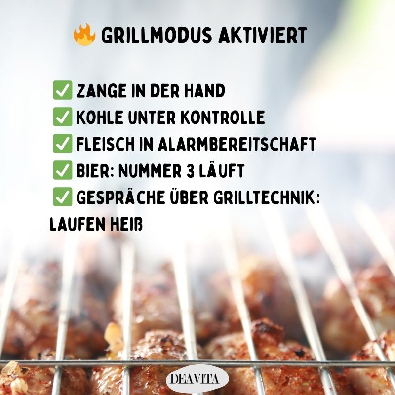 sprüche grillen lustig grillmodus aktiviert