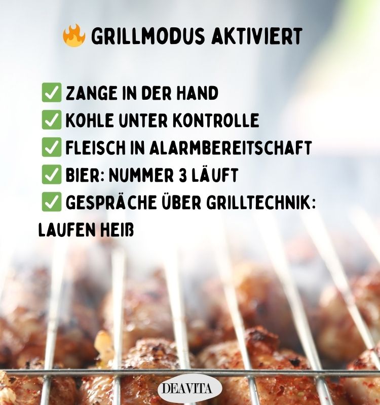 sprüche grillen lustig grillmodus aktiviert