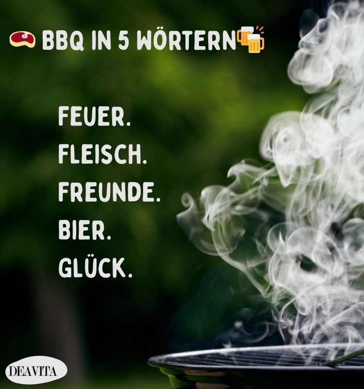 sprüche grillen männer bbq in 5 wörtern