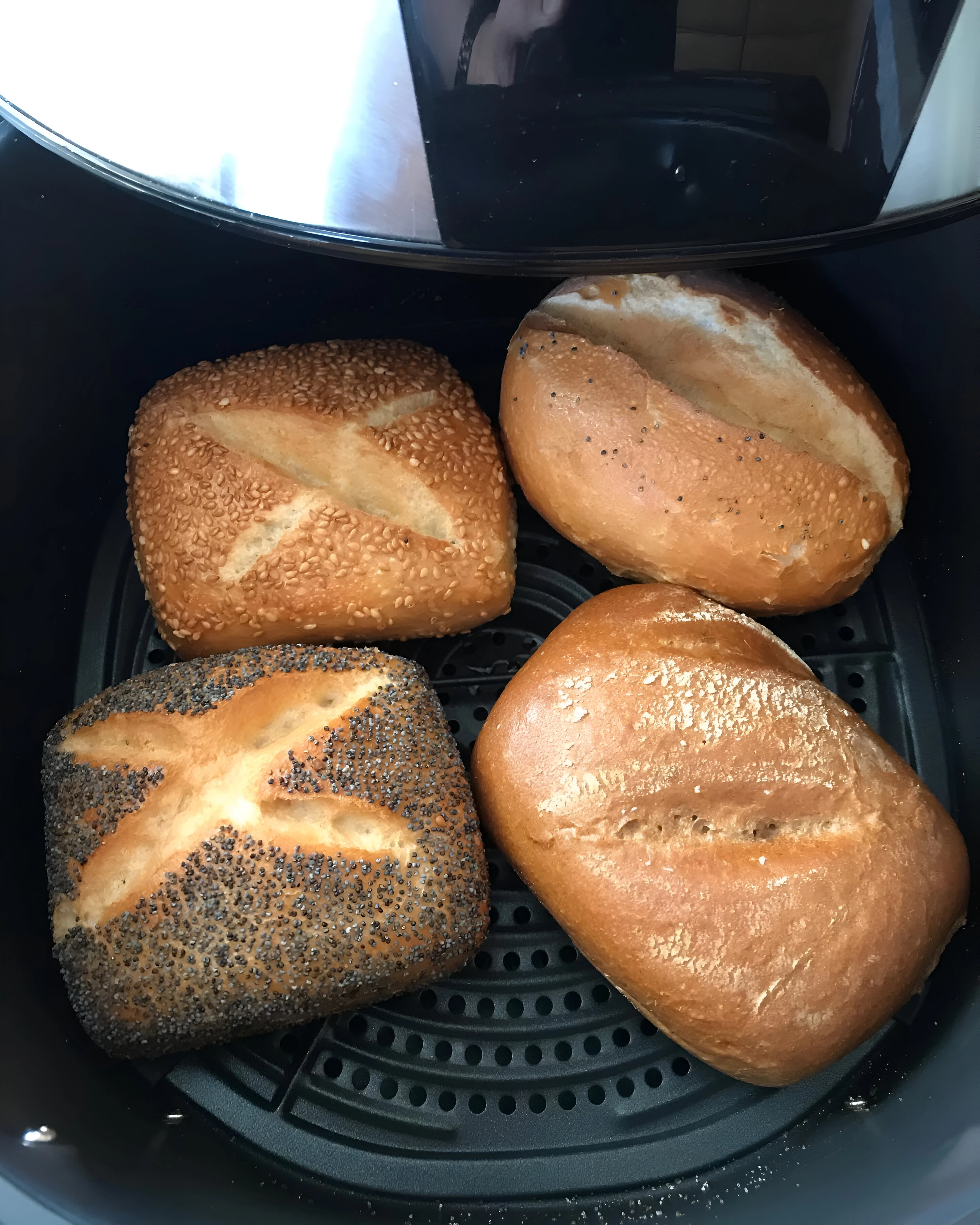 tk brot im airfryer backen