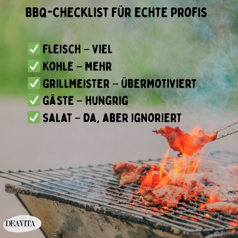 whatsapp sprüche grillen lustig checkliste für echte profis