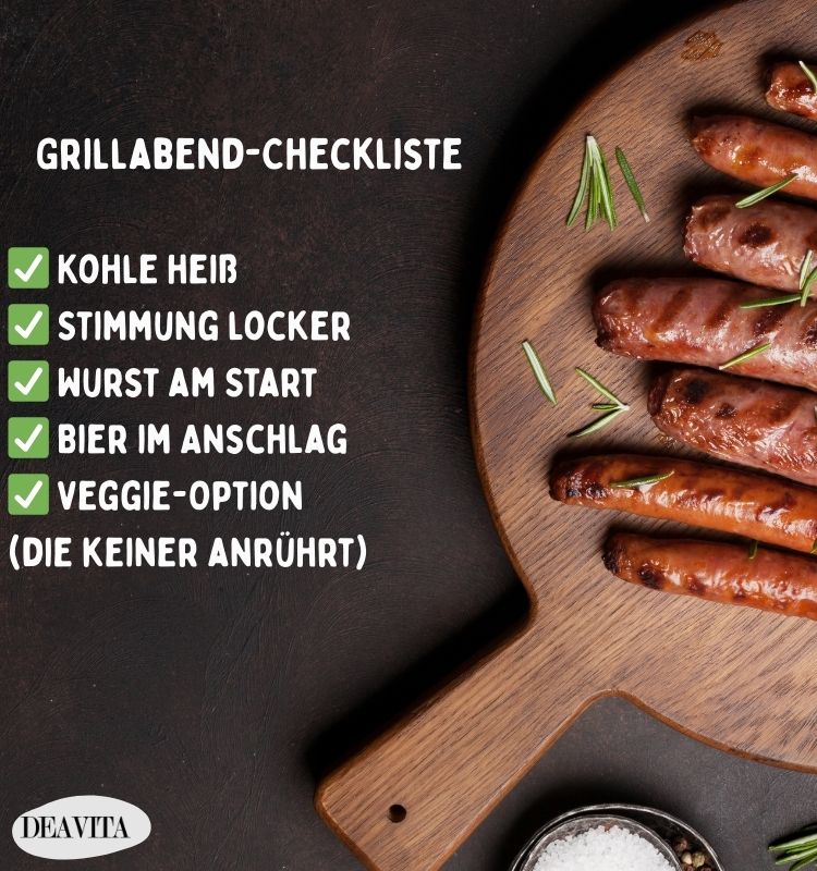 witzige sprüche grillen grillabend checkliste