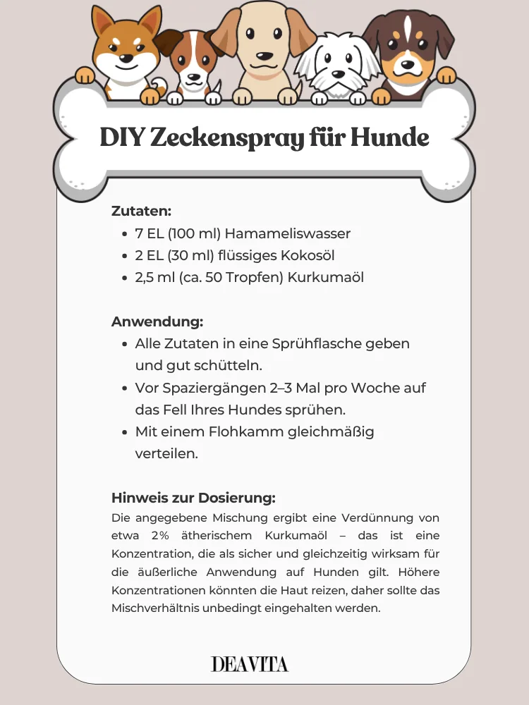 anti zecken spray selber machen