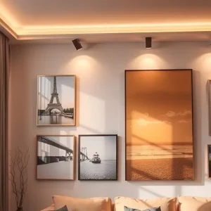 Bilder beleuchten und LED-Strips, Bilderleuchten und natürliches Licht optimal einsetzen