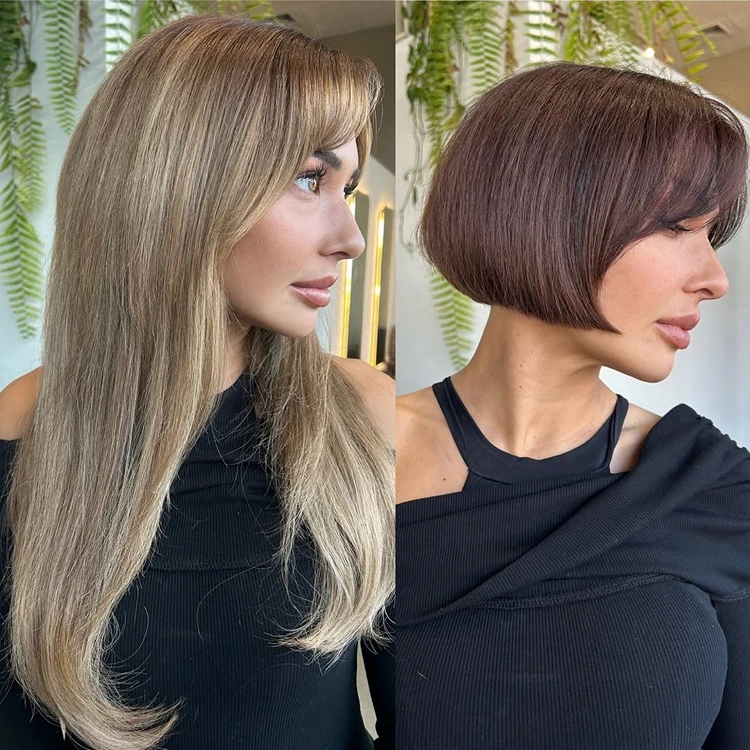 bob mit nackenbogen haarschnitt vorher nachher