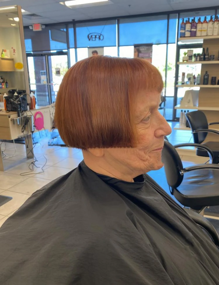 der french bob ist aus mehreren gründen eine beliebte wahl bei älteren damen