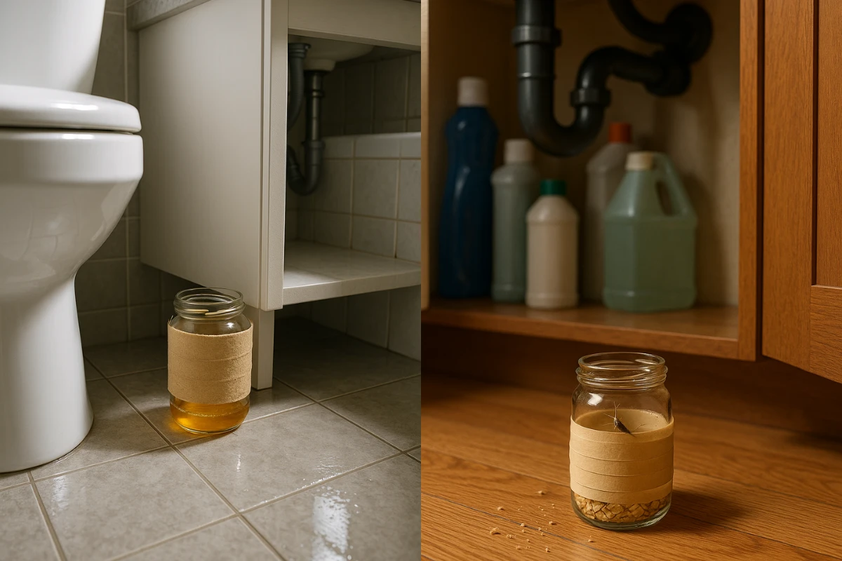 diy fallen für silberfische