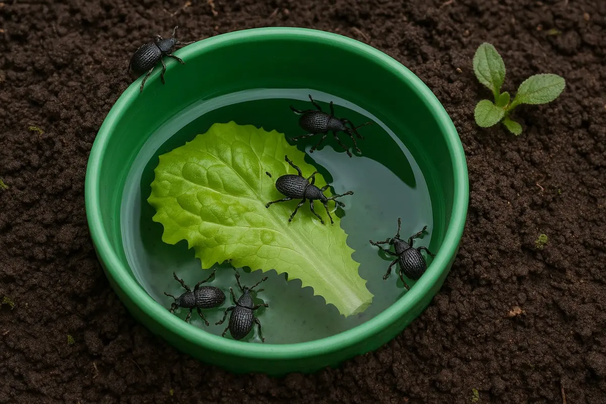 Falle für Dickmaulrüssler selber bauen - Super schnell und einfach