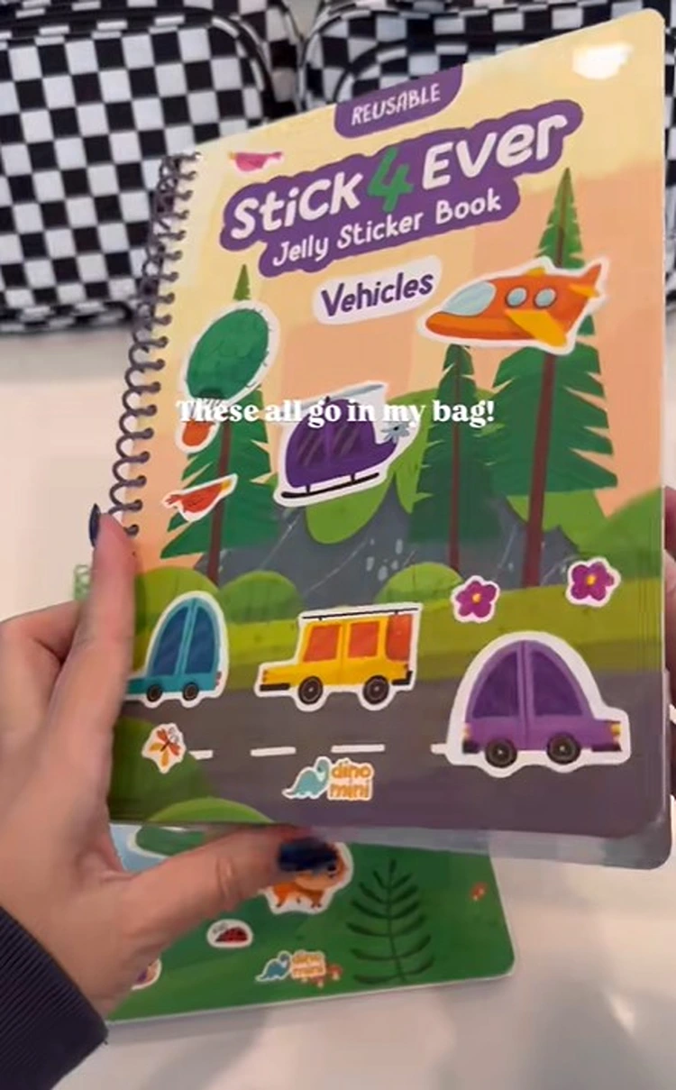 flugzeit ist stickerzeit stickerbuch