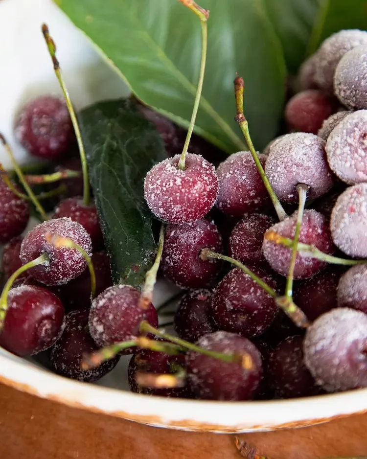 frische Kirschen einfrieren Anleitung