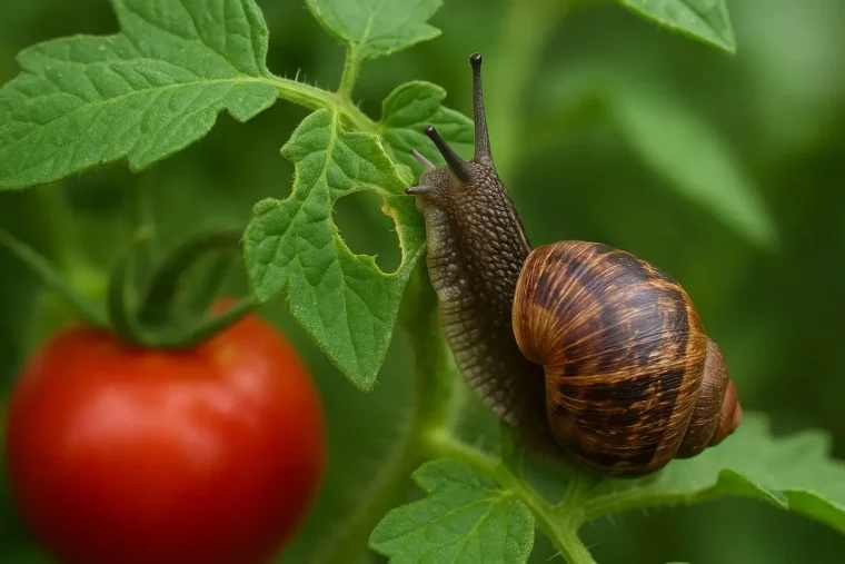 Gehen Schnecken an Tomaten - Unter welchen Bedingungen und wie Sie die Pflanzen schützen