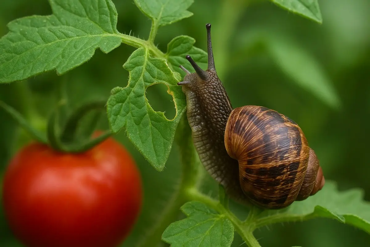 Gehen Schnecken an Tomaten - Unter welchen Bedingungen und wie Sie die Pflanzen schützen