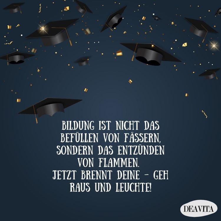 glückwünsche und sprüche zum schulabschluss