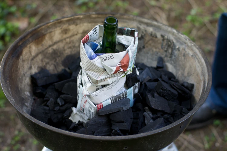 grill anzünden mit der chilenischen methode