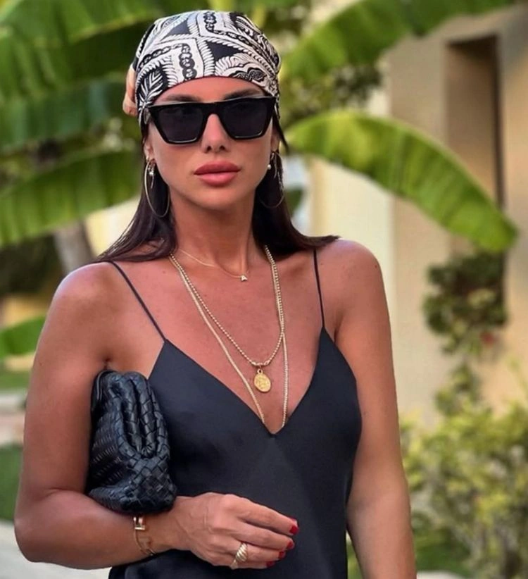 moderne, stylishe dreieck bandana