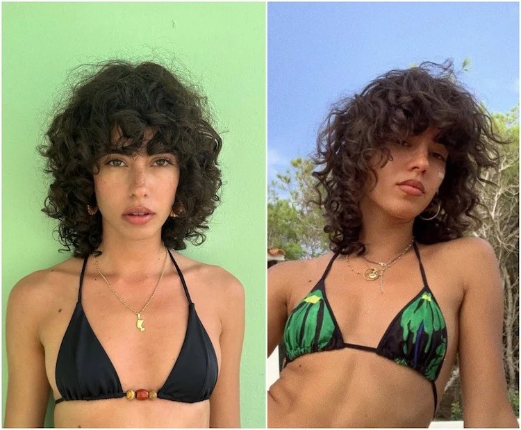 naturlocken mittellang geschnitten im trendigen cloud curls style