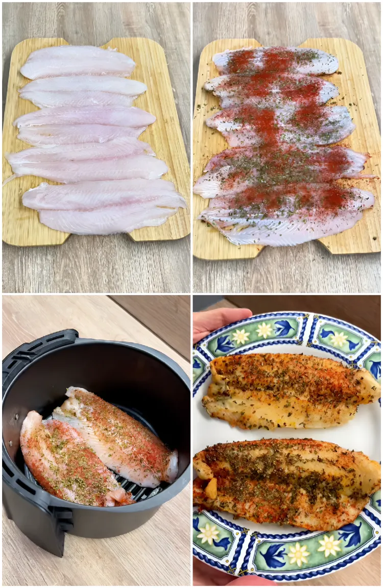 pangasiusfilet im airfryer
