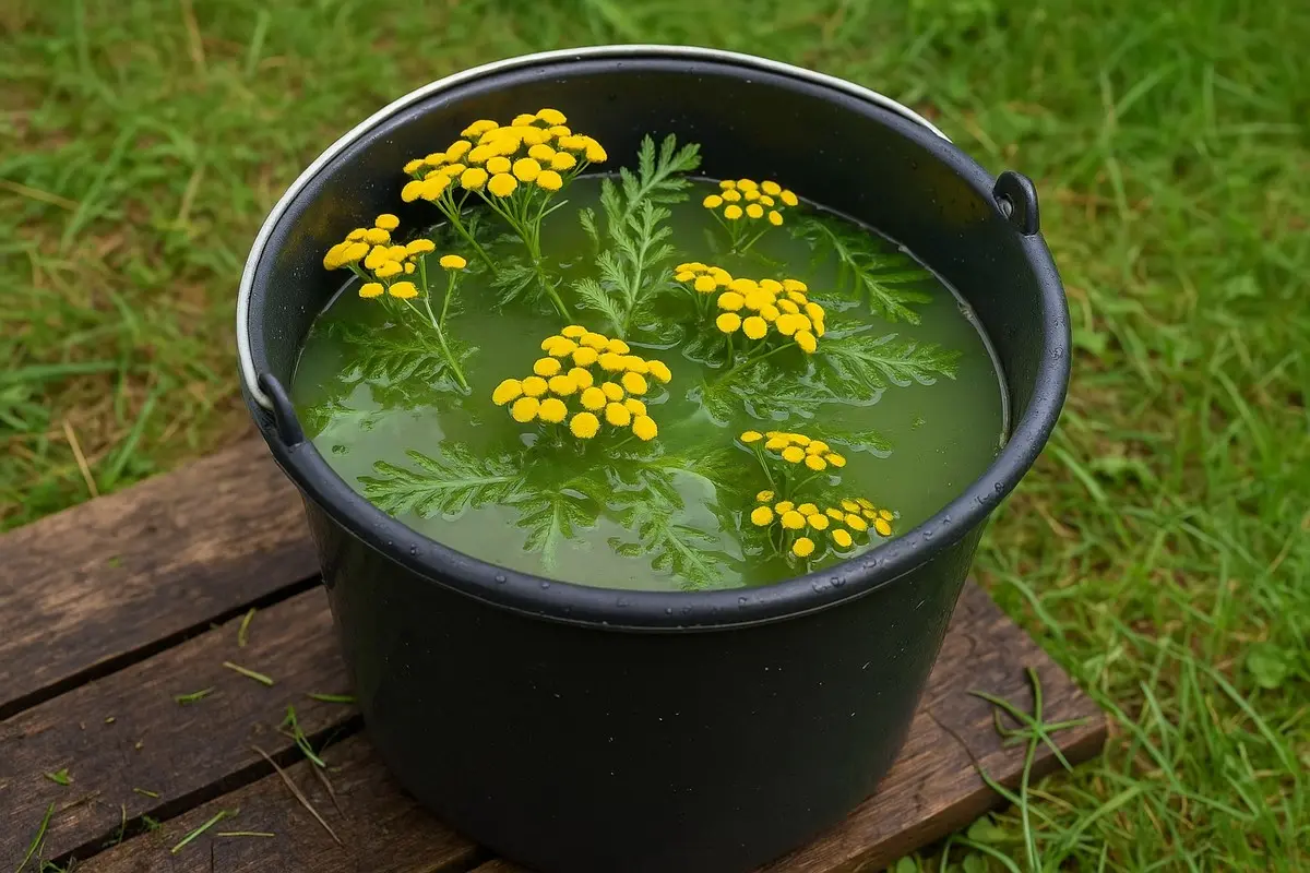 Rainfarnjauche selber machen gegen Schädlinge und als Dünger