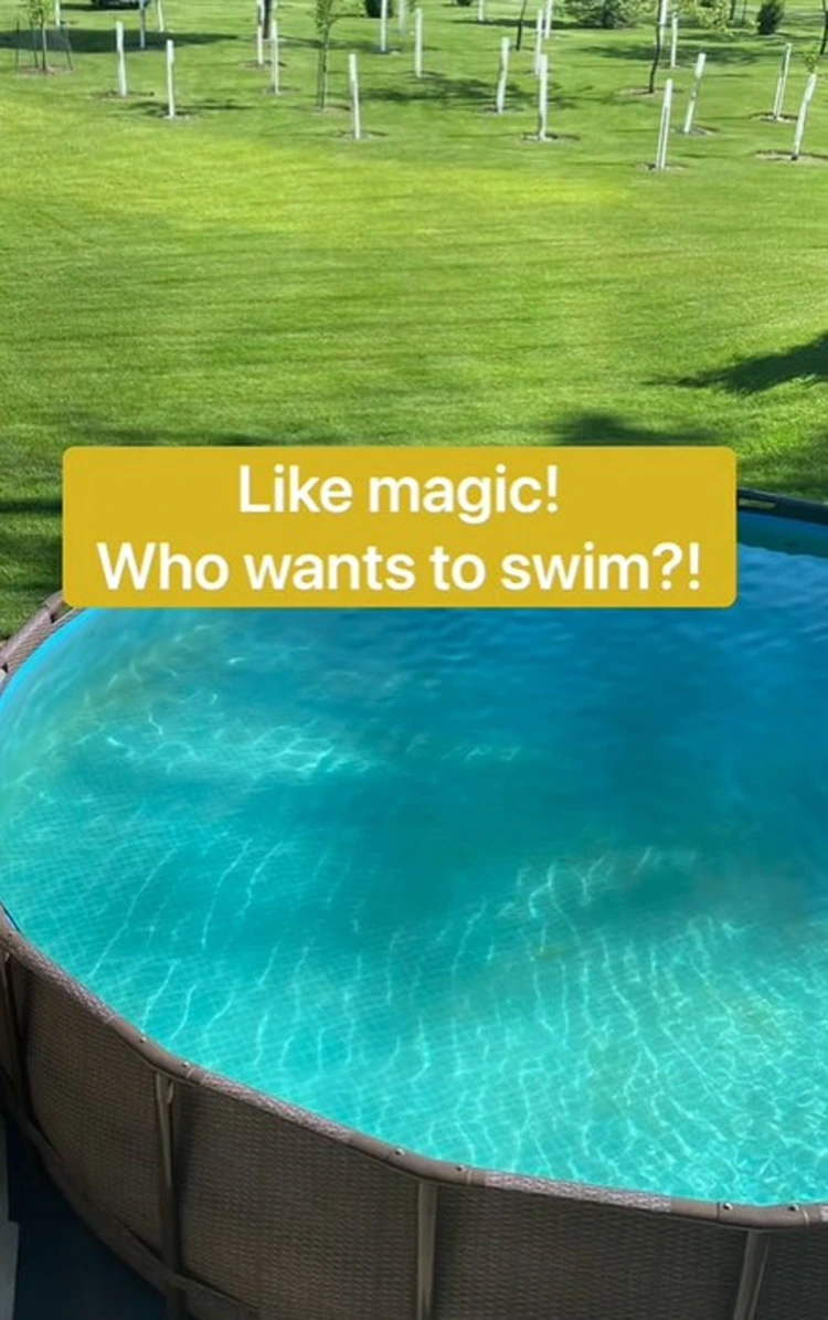 sauberes poolwasser mit polyfill hack