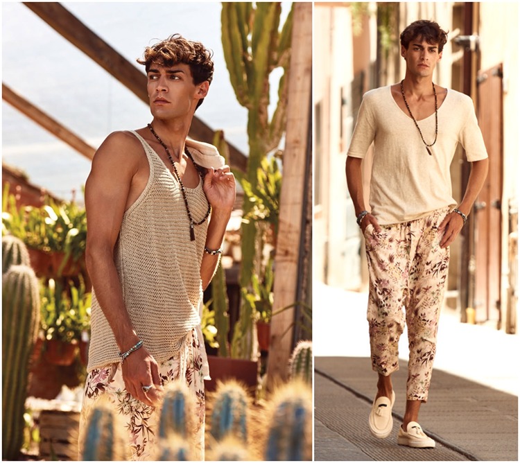 stricktop zur print hose neu interpretiert