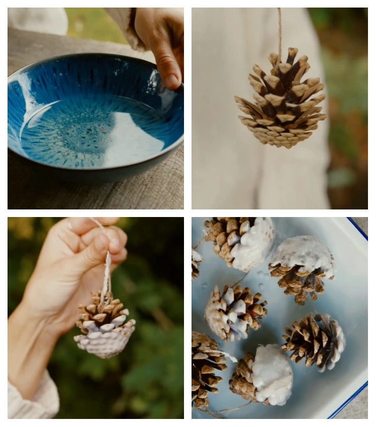 tannenzapfen grillanzünder selber machen