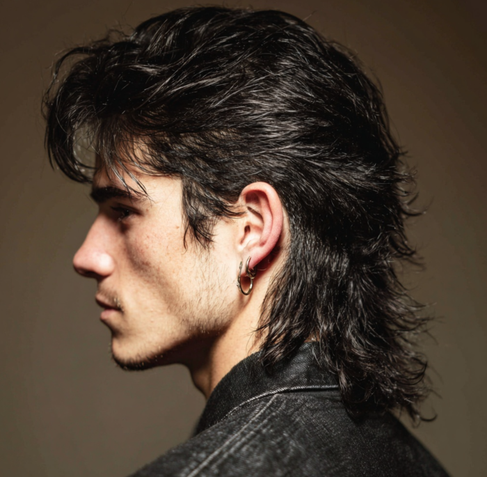 taper mullet die trend frisur 2025 für männer mit locken1