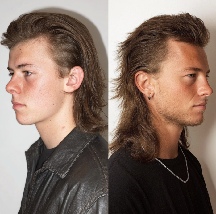 taper mullet die trend frisur 2025 für männer mit locken2