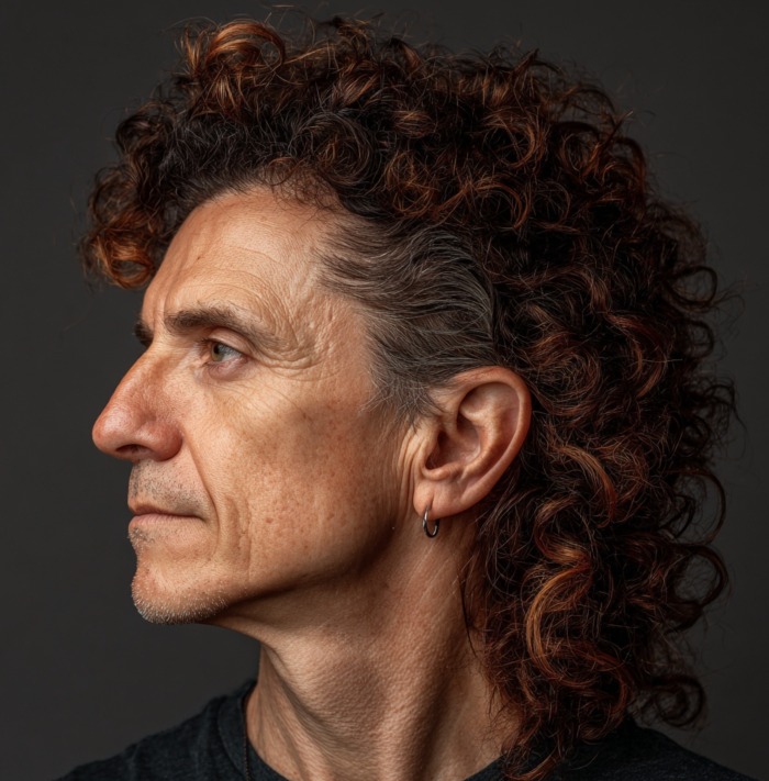 taper mullet die trend frisur 2025 für männer mit locken3