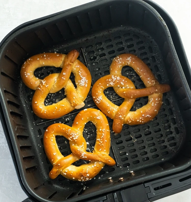 tk brezeln im airfryer gebacken