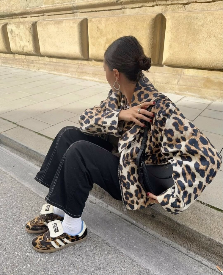 adidas samba leopard pony kombinieren