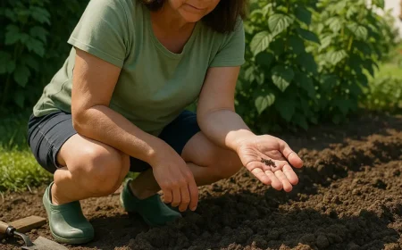 aussaat von gemüse im juli