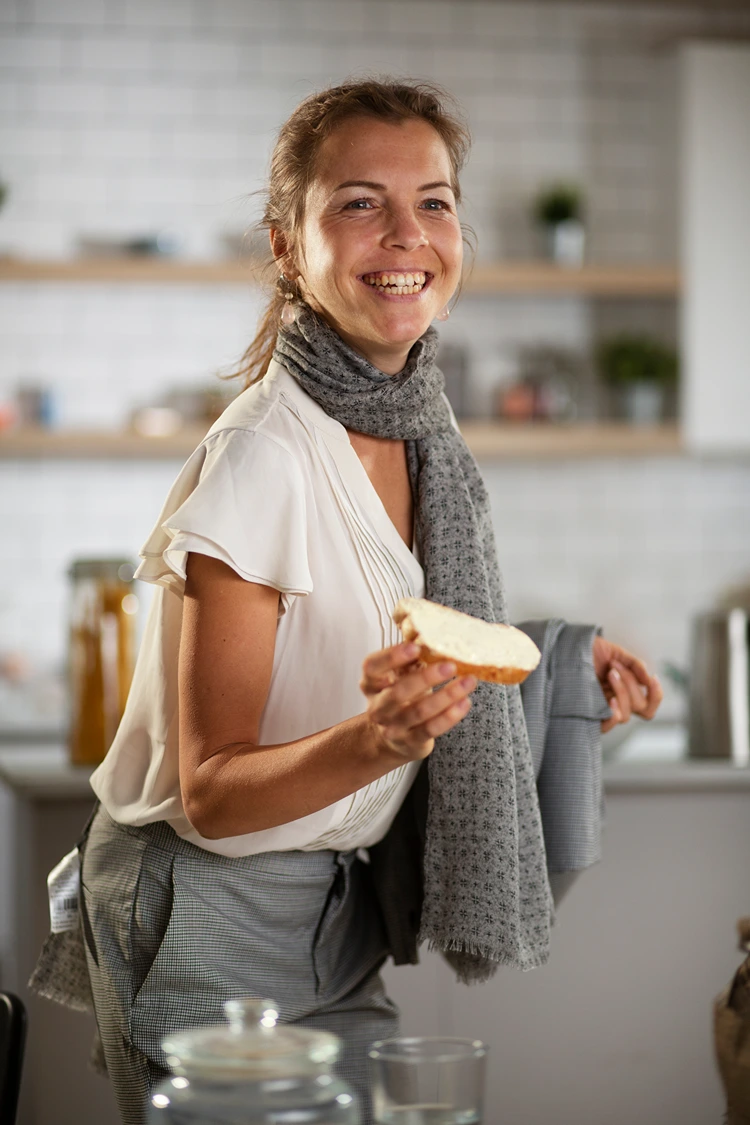 collagen auf toast zum frühstück